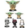 Star Wars Pop Mandalorian Baby Yoda Boba Fett Action Figure Collectible**