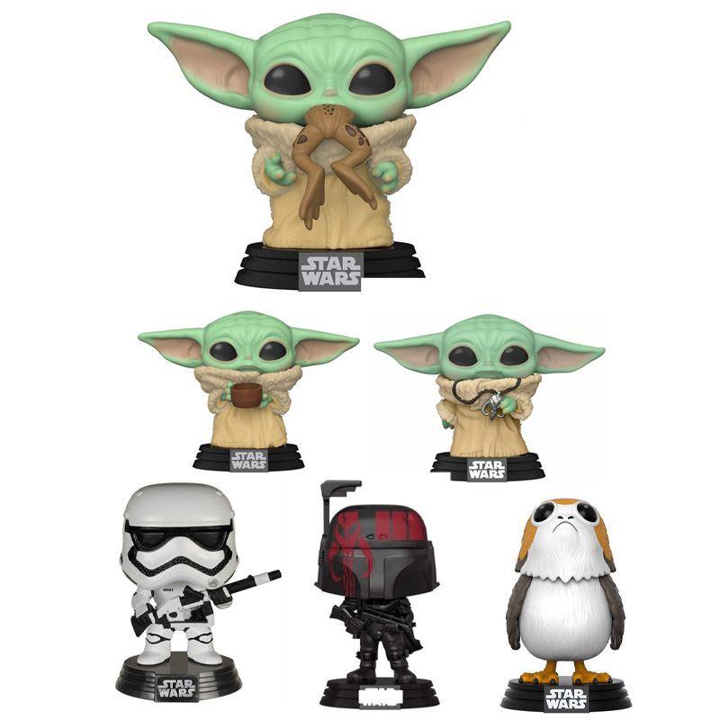Star Wars Pop Mandalorian Baby Yoda Boba Fett Action Figure Collectible**