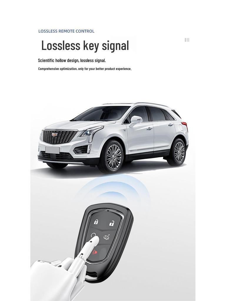 Cadillac XT5 XT4S ATS-L CT6 Aluminum Alloy Key Shell