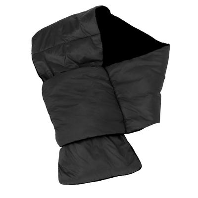 Down Scarf Ultralight Thickened Comfortable Winter Down Scarf for Men Women Hiking Climbing Black