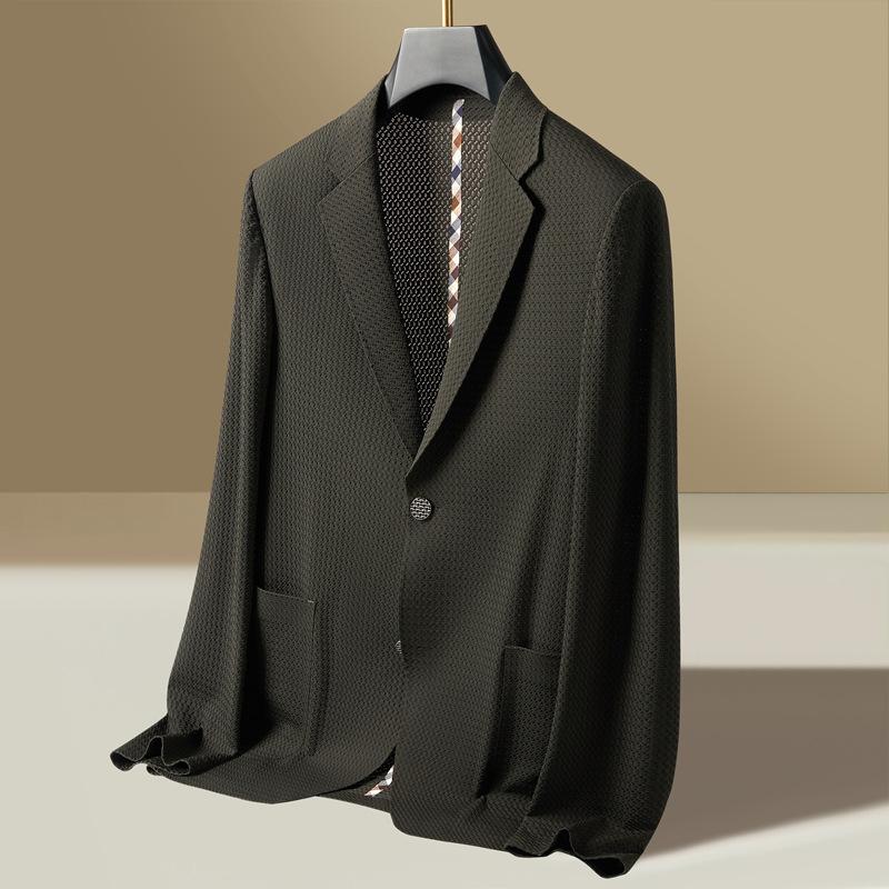 Spring and Summer New Suits, Sunscreen Suits, Men's Advanced Sense of Slim-fitting and Versatile Jackets