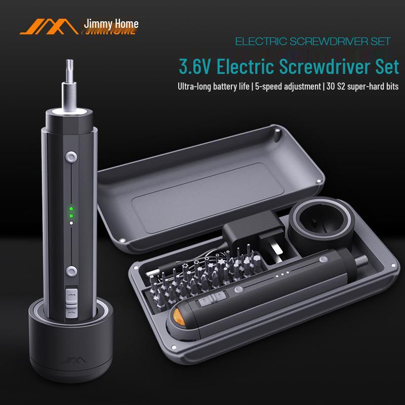 Jimmy Home Multifunctional Household Tool Set with Electric Drill