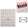 New Year Nail Art Stickers Bronzing Year of the Dragon Chinese Style Mahjong Cartoon Nail Stickers Decoration