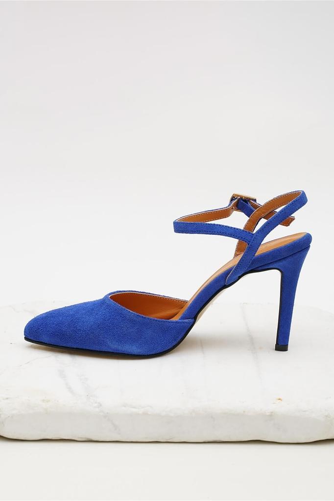 Damenmode, klassische High Heels, Lucia, echtes Wildleder, hellbraune Absatzschuhe