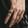Chinese Traditional Style Men's Retro Adjustable Ring
