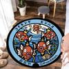 Multiple Styles Japan Cute Doraemon Print Round Rugs for Living Room Bedroom Floor Mats Kids Room Household Carpet Home Decor