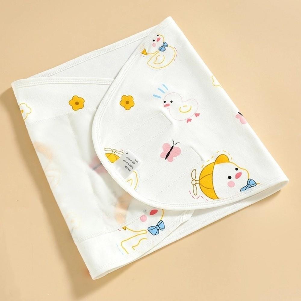 Bawełniany kocyk do otulania dla niemowląt zapobiegający odruchowi Moro, otulacz dla noworodka, miękki śpiworek dla niemowlaka