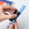 Plastový kroužkový otvírák a zavírák pro kroužkové bloky, kancelářské potřeby 10 mm