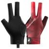 Three Finger Left Hand Billiards Gloves Unisex Billiard Training Gloves  Billiard Training