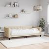 Vidaxl Sofa Z Materacem Do Spania, Kremowa, 80X200 Cm, Tkanina