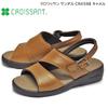 Croissant Leather Sandals CR4598 Camel LL Women's (205)