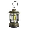 Vintage Rechargeable Camping Lantern: Portable Outdoor Hurricane Lamp for Tent & Atmosphere Lighting