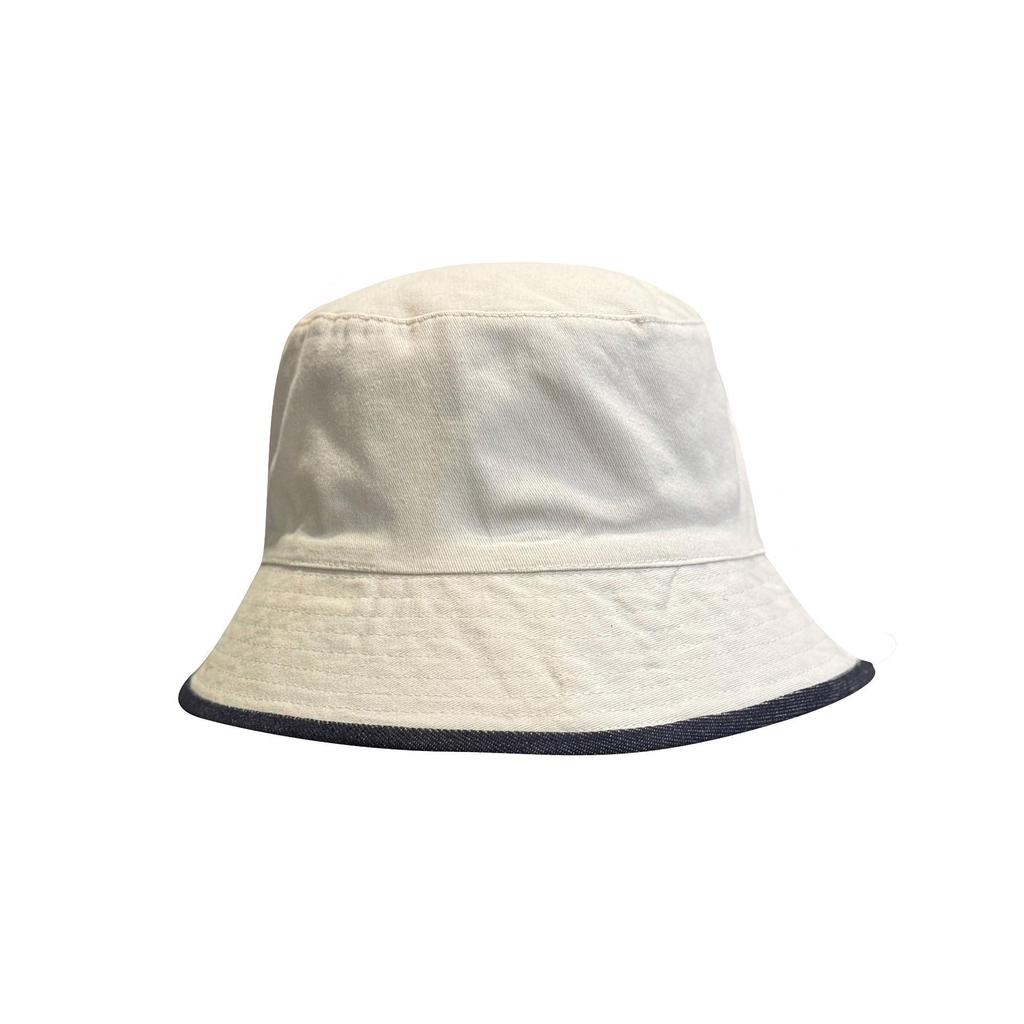 Double-Sided Wearable Denim Sunshade Bucket Hat - Japanese & Korean Style