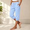 Women's Loose Fit Joggers with and Pockets, Elastic Cuffed Hem, Casual Sweatpants