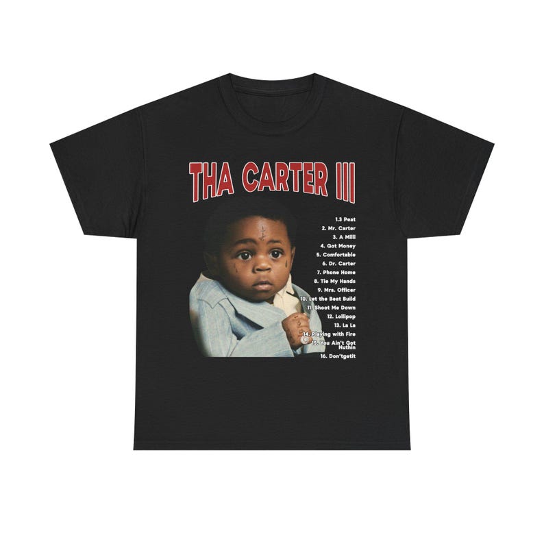 Summer Fashion VintageTop Lil Wayne Shirt Lil WAYNE Tour 2026 North America Tour Lil Wayne Shirt T-shirt Lil Wayne Merch Y2K S