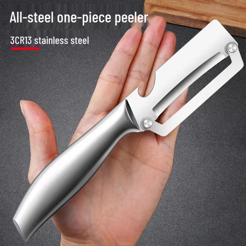 Multifunctional Stainless Steel Fruit & Melon Peeler with Sugar Cane Knife