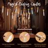 Floating LED Christmas Candle Lights for Tree and Magic Wand Decorations