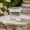 Glass Bird Feeder Cups, Feeder Replacement Bowls, 2.44 Inch Weatherproof Glass Bowl for Hummingbird & Finch, Outdoor Hanging Feeder Accessory & Candle