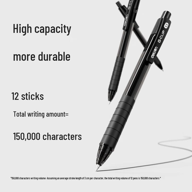 Deli Retractable Gel Pen