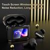 Wireless Bluetooth 5.4 Earphones BD2 ANC Earbuds Noise Reduction ENC Digital Display Screen with Different Sound Quality Headphones for Android iOS 