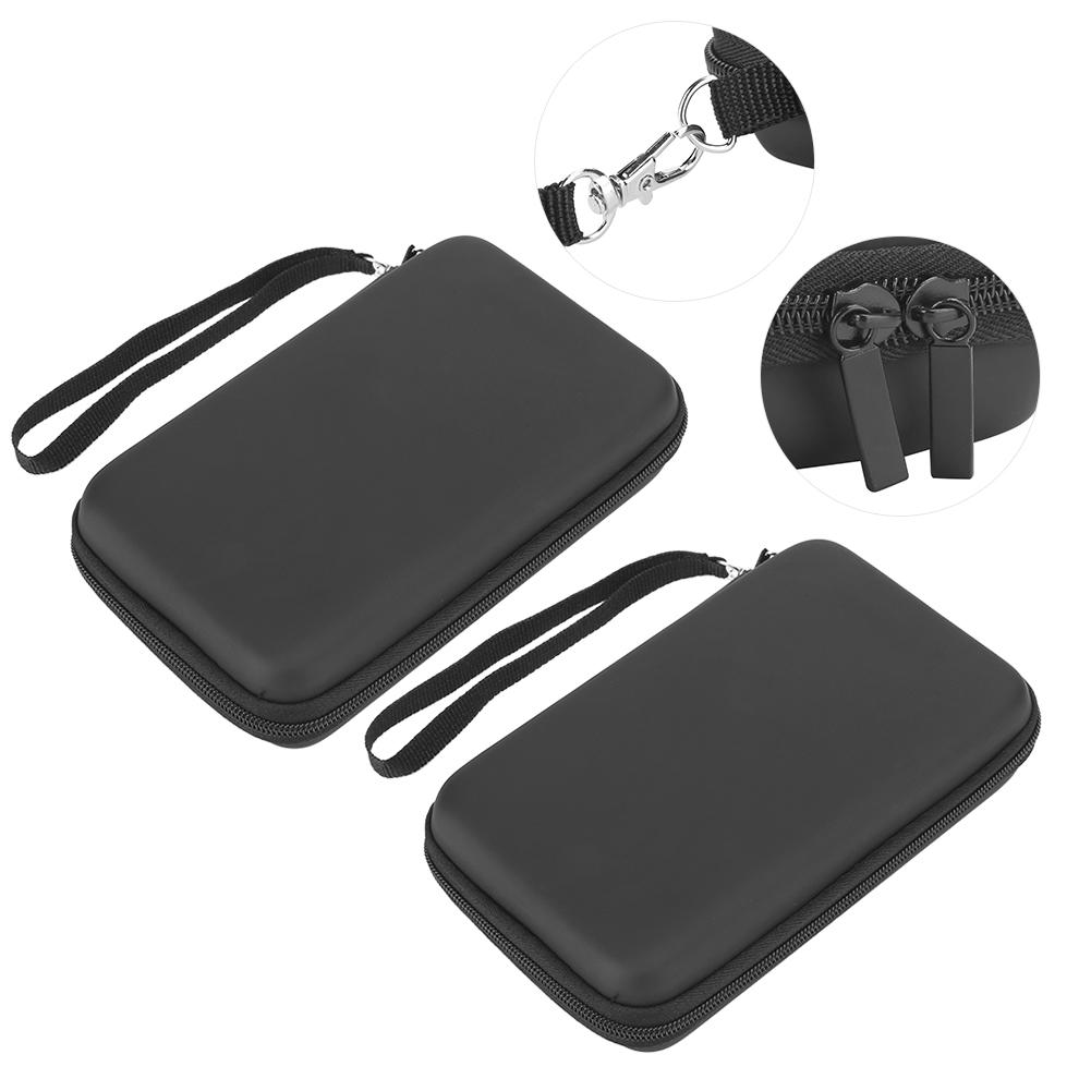 2Pcs Portable Storage Bag Carry Case EVA Ive Hard Bag for NDSILLCelsius XL