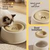 Non-Slip Pet Water Bowl Large Capacity Pet Feeding Dish Safe Slow Feeder Bowl  Dog Use