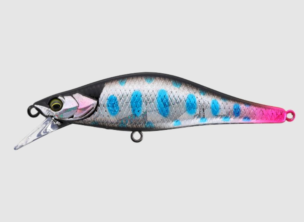 Jackall Timon Tricoroll Thin 61S Sinking Lure Yoneshiro Multi Black (8400)
