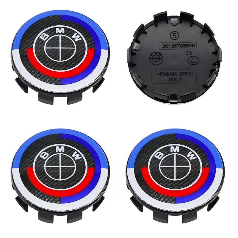 Car Wheel Center Caps 56mm 68mm E36 E46 For BMW M Performance Hubcap Cover E60 E90 E91 E92 E93 F30 F20 E87 M3 Auto Accessories