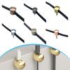 3pcs DIY Pendant Light Cable Cord Hook Metal Cord Holder Cable Anchors Wire Organizer Hanging Lighting Fixture Base Accessories