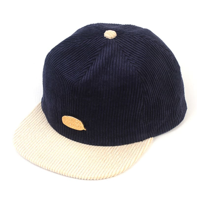 

Universal chemistry Corduroy Navy Ivory Snapback Cap Snapback Cap FREE