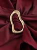 Women's Sexy V-neck Irregular Long-sleeve T-shirt - Solid Color, Autumn Collection