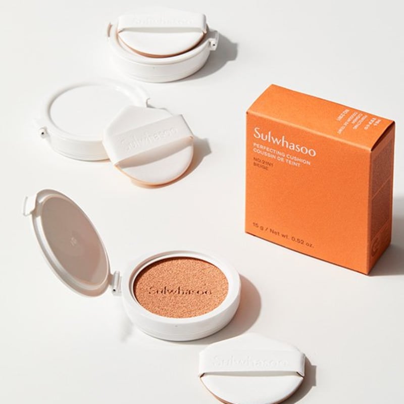 

[Sulwhasoo] Perfecting Cushion Сменный блок 4 типа (Выберите 1) (Однослойное покрытие, полуматовое) 23N1 refill