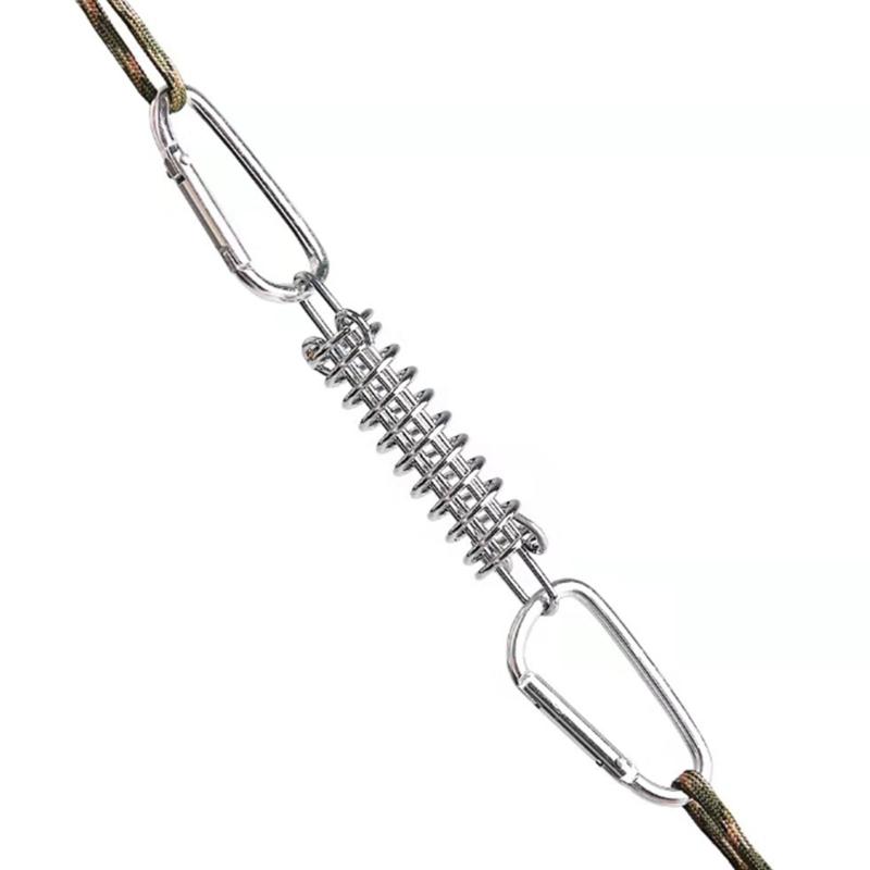5lots Heavy Type Spring Buckles Awnings Rope Tensioner Outdoor for Tensioning Tarps and Securing Pet Leashes Outdoors