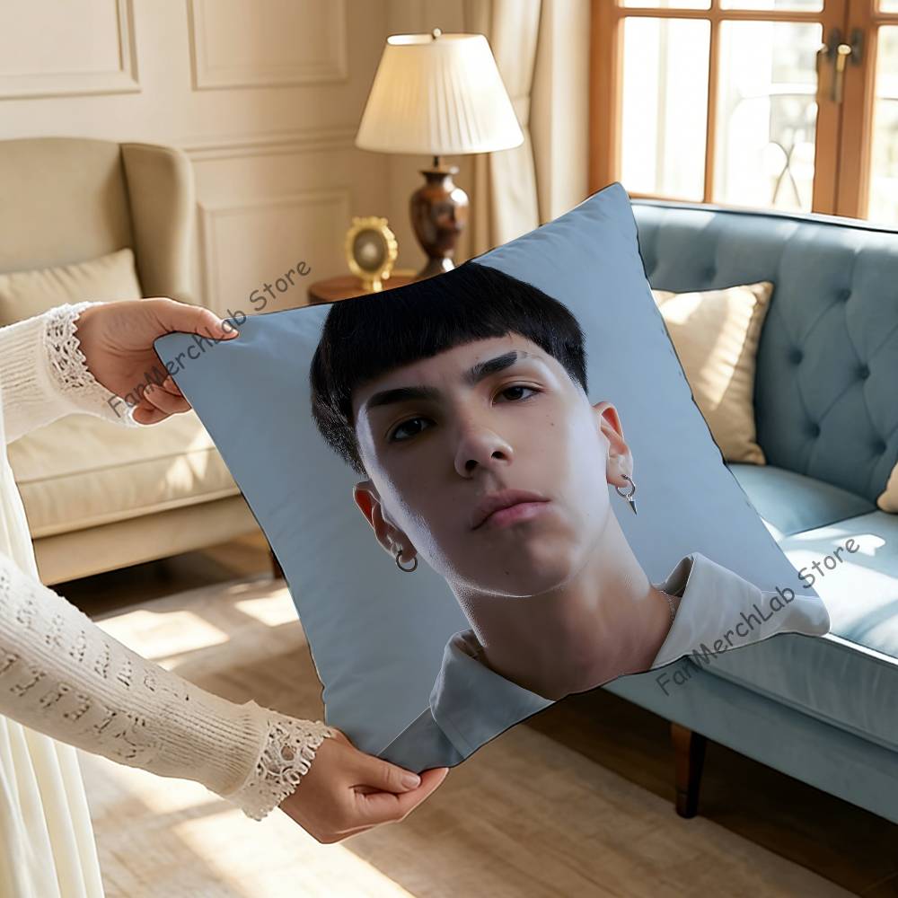 Rapper Singer MMilo J Printed Pillow Cover Cushion Case Simple Sofa Pillow Case No Pillow Core 30cmx30cm
