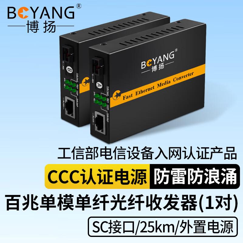 BOYANG Fiber Optic Media Converters and Accessories