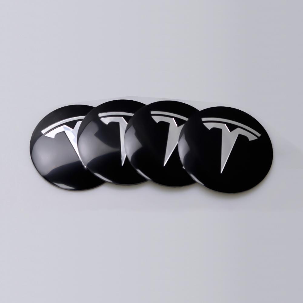 

4Pcs 56mm For Tesla Model 3 Model S X Y Original Hubcaps Car Wheel Center Cover Decoration Sticker ABS Auto Hub Caps Replacement 56mm -Tesla
