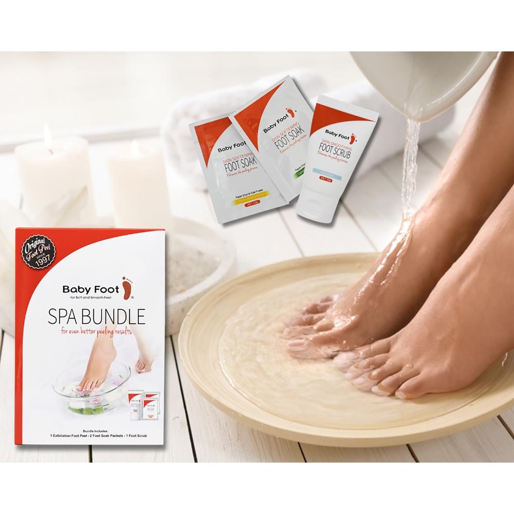 Coffret de 4 spas pour les pieds de bébé