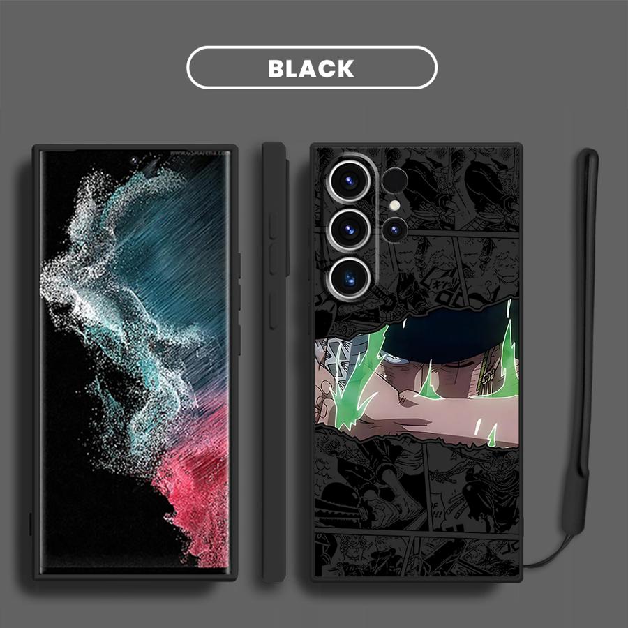 One Piece Retro New Phone Cover Case for Samsung Galaxy S25 S23 S21 Plus S20 FE S24 Ultra Note 20 10 Ultra S25Edge S22