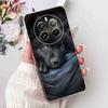 For Realme 12 Pro RMX3842 6.7" Summer Lotus Cute Cat Soft Silicone TPU Cover For Realme 12Pro+ 12Pro Plus RMX3840 Bumper Shell