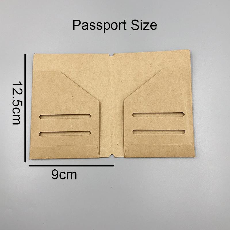 Fromthenon Transparent Traveler's Notebook Shell for Midori Planner Standard Filler Paper Storage Folder Cover School Stationery