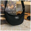 Small fresh macaron simple bag female dopamine small satchel niche design large capacity dumpling bag new