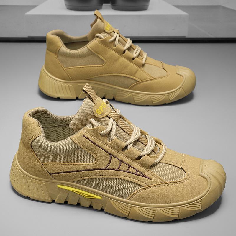 Labor Protection Shoes Men's Shoes Summer New Style Breathable Work Work Non Slip Wear-resistant Sports Shoes Work Shoes Hiking Shoes Men