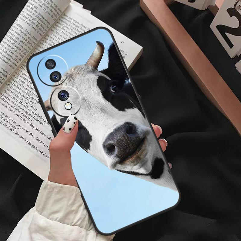 

Смешная морда коровы Для Honor Magic 8 6 7 Pro Чехол Для Honor X9d X9c X9b X9a X8c X8b 200 400 50 70 90 Lite Win RT Honor X9c