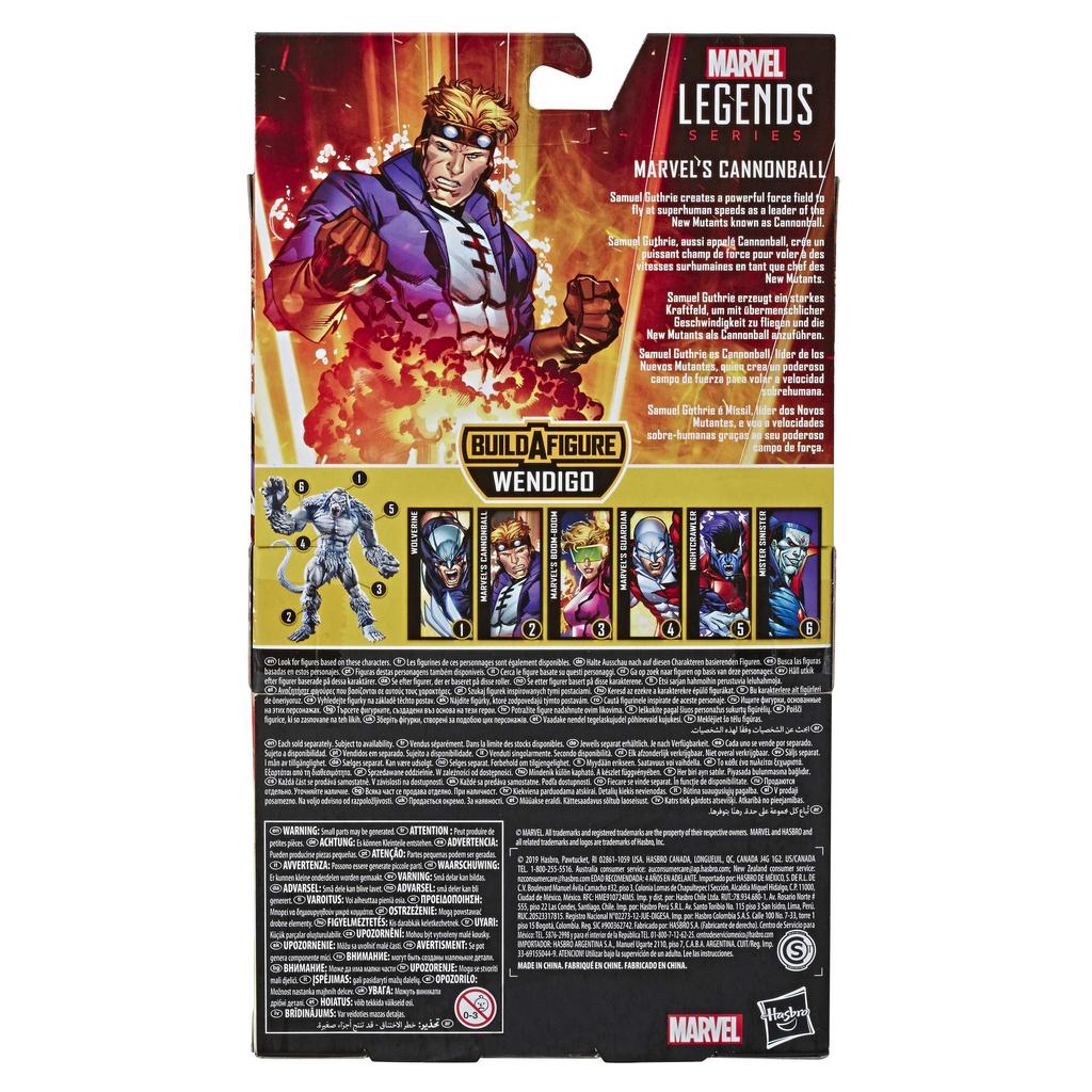 Hasbro MARVEL Marvel Legends Series Action Figure Cannonball E6113 Genuine Product X-MEN X-Force 6-inch