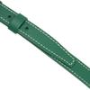 Used 9776 Bandouliere 4.7" 7954 Current Calfskin Silver 0.8" Width Excellent Condition Logo Embossed Green Unisex from