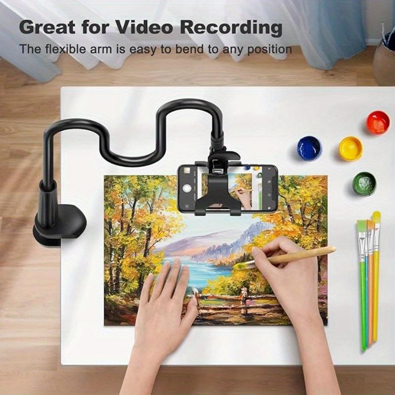 360 Degree Rotating Tablet Phone Holder Spiral Base, Lazy Person Holder Phone Bedside Holder, Desktop Holder No Need To Hold