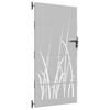 Garden Gate 85 X 175 Cm Corten Steel Grass Design