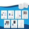 30 Pack Humidifier Filters White Descaling Filters Suitable for Various Models for Enhancing Air Quality and Longevity