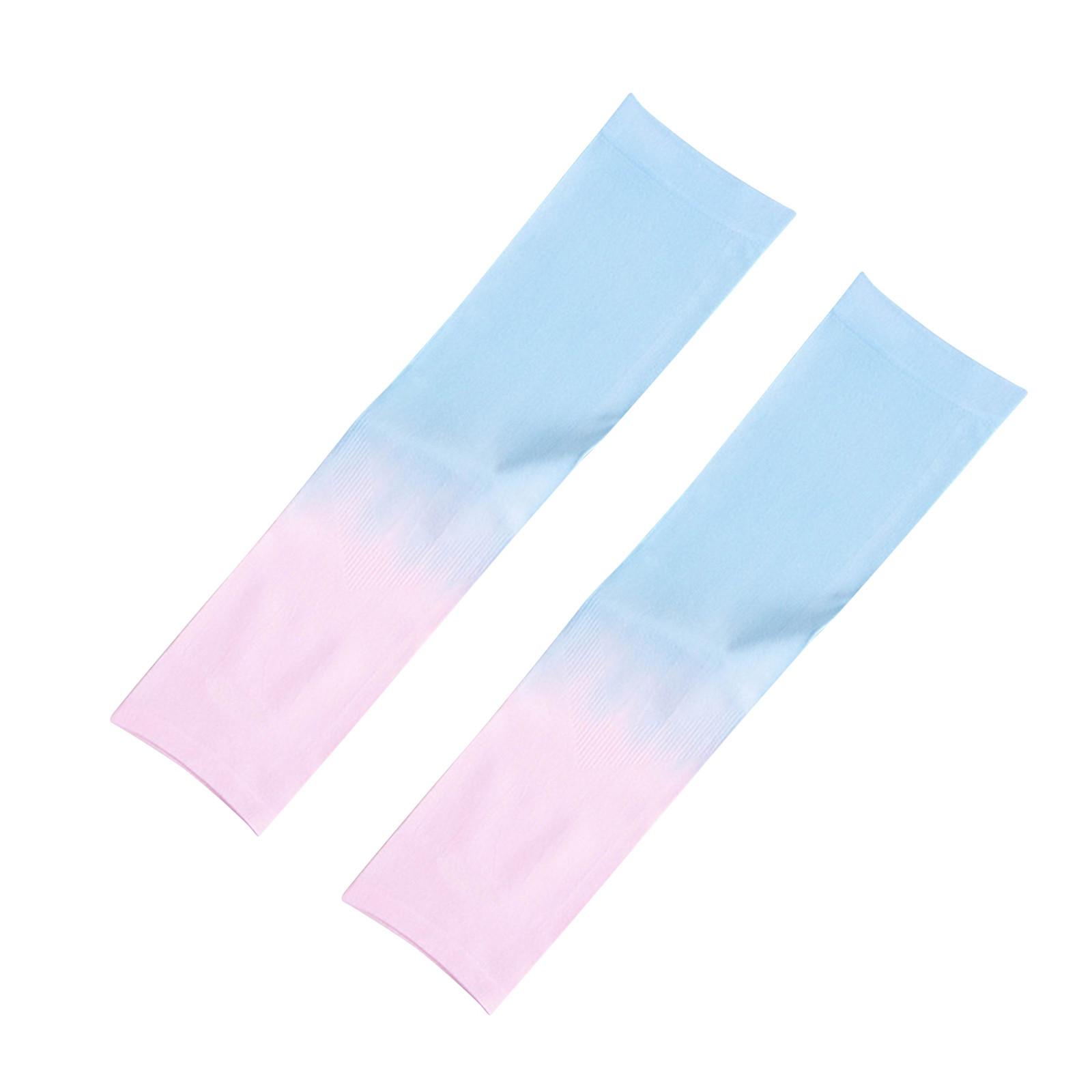 

Летние уличные велосипедные модные постепенные рукава из ледяного шелка, солнцезащитные рукава, солнцезащитные чехлы для фермы One Size