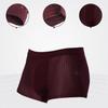 Summer Ice Silk Mesh Holes Panties Mid-rise Elastic Waistband Boxer Underwear Soft Smooth Wiring Quick Drying Panties